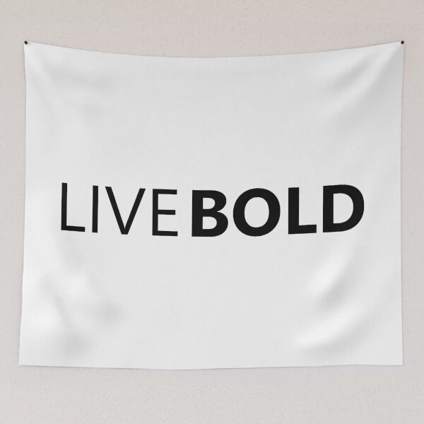 Item preview, LiveBold designed and sold by TheArtism.