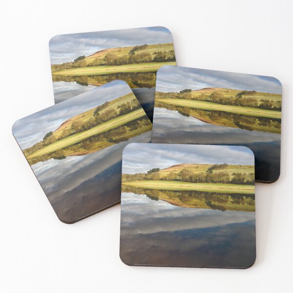 Item preview, A mirror reflection in Ladybower Reservior designed and sold by chrisdrabble.