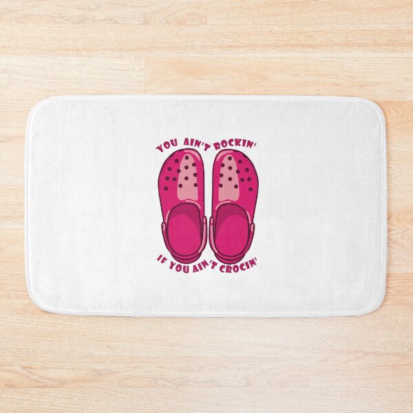 Item preview, You Ain't Rockin' If You Ain't Crocin' - red / pink designed and sold by mayapl.