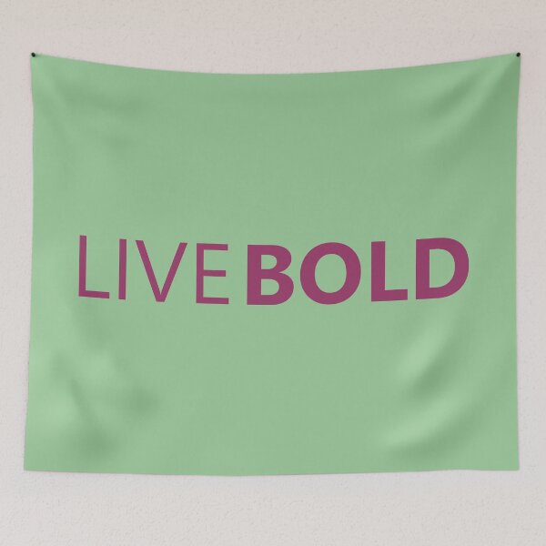 Item preview, LiveBold designed and sold by TheArtism.