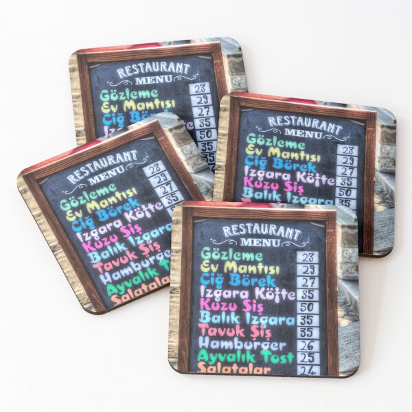 Item preview, Turkish Restaurant Menu Board designed and sold by Londonimages.
