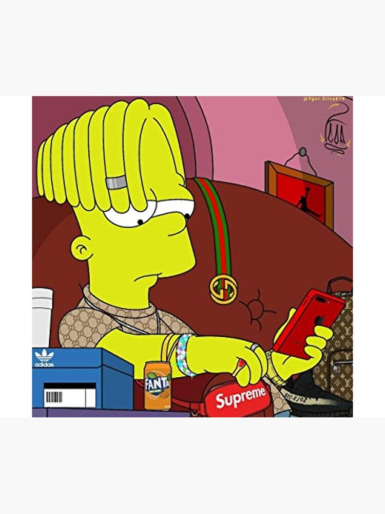 Hypebeast Cartoon Character Greeting Card By Dynamic Clothes Redbubble