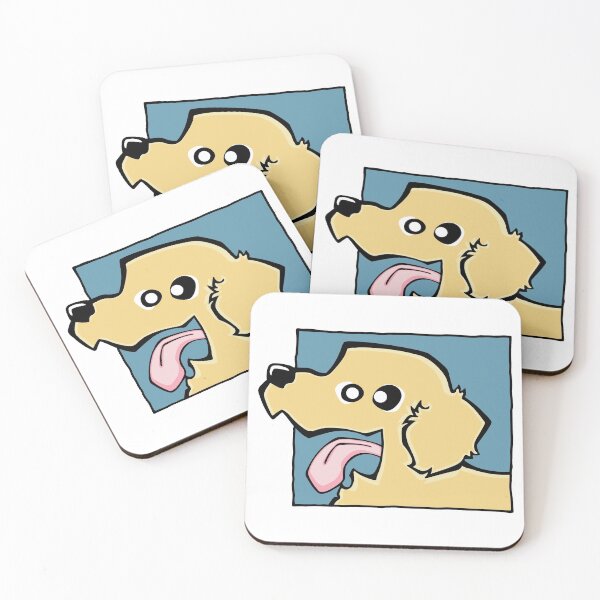 Item preview, Golden Retriever - Cream (Face) WHITE BG designed and sold by TheChicken.