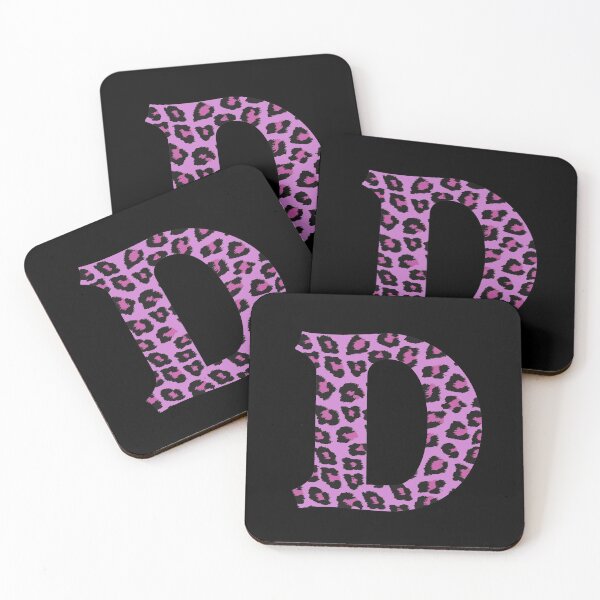 Item preview, Purple Letter D Leopard Cheetah Monogram Initial designed and sold by SqueakyRicardo.