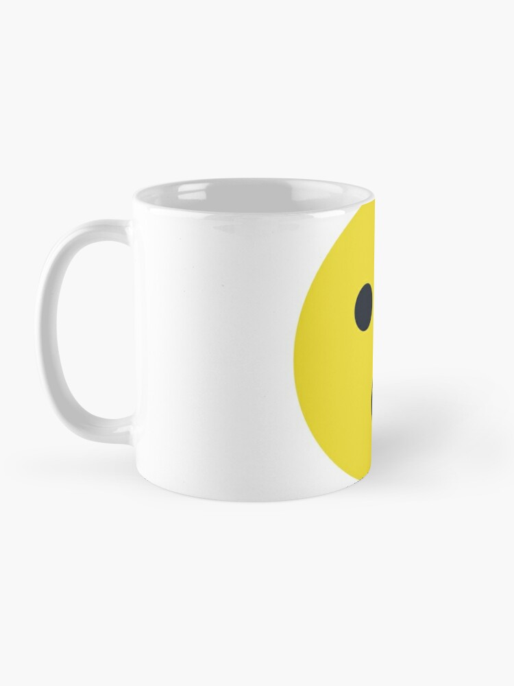 Smug Mischief Face Line Drawing - Face Line Drawing - Mug