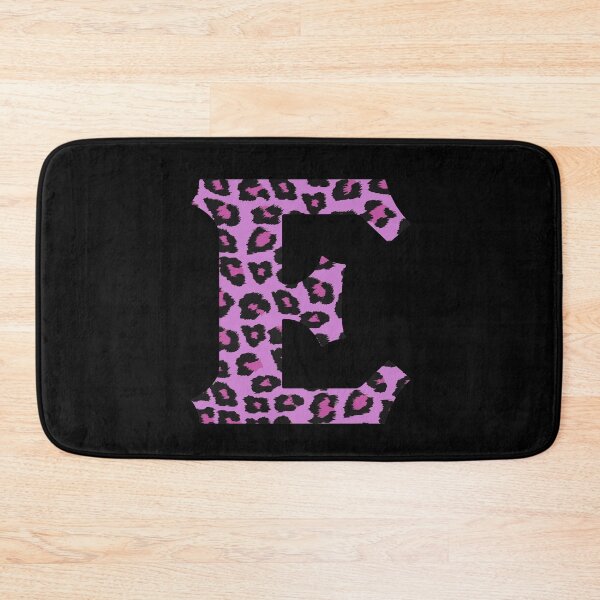 Item preview, Purple Letter E Leopard Cheetah Monogram Initial designed and sold by SqueakyRicardo.