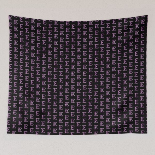 Item preview, Purple Letter E Leopard Cheetah Monogram Initial designed and sold by SqueakyRicardo.