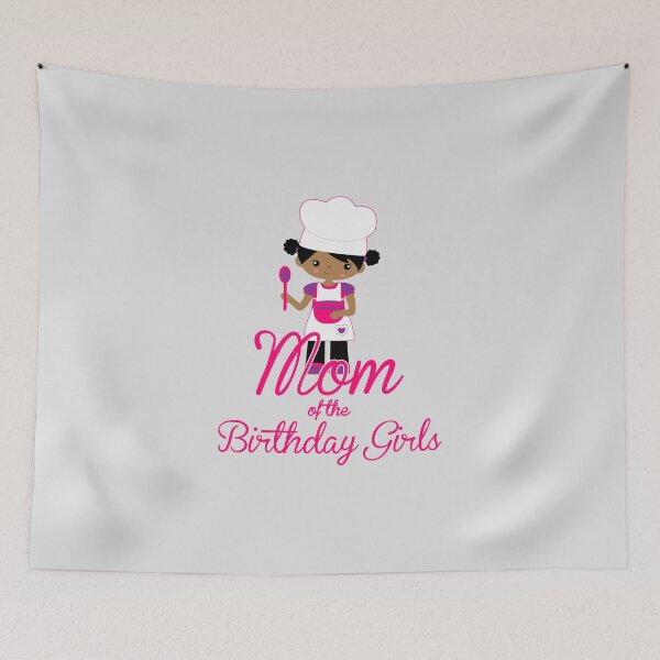Item preview, Mom of Baking Birthday Girl Pink T-Shirt Tee Bday designed and sold by ArtikIceTees.