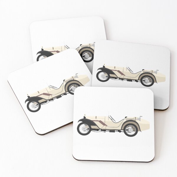 Item preview, Austin 7 'Ulster' Sports Car (Cream)  designed and sold by JHMimaging.