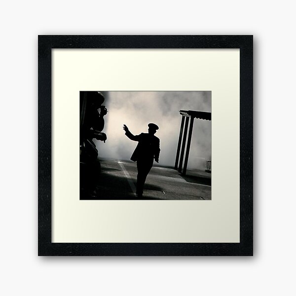 Time To Go Framed Art Print