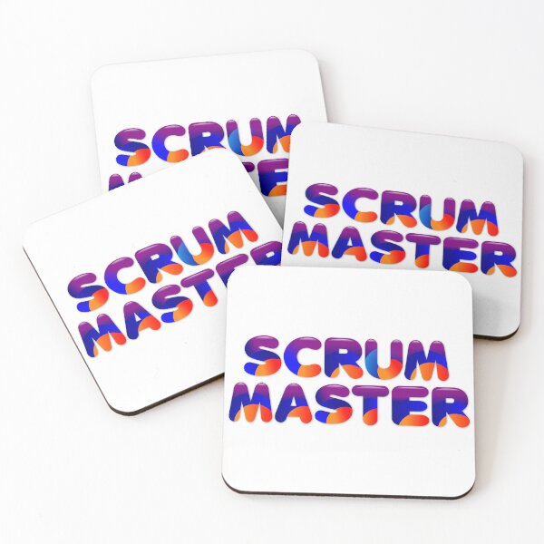 Artikelvorschau, Scrum Master Farbiges Glas entworfen und verkauft von benandfreya.