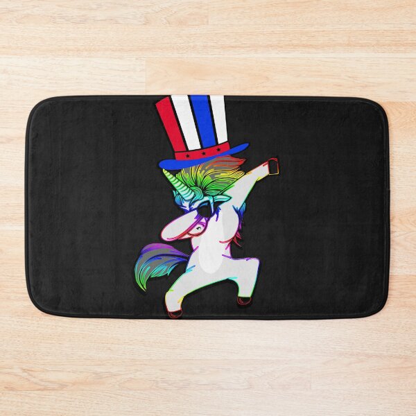 Item preview, Freedom Celebration Funny Dabbing Unicorn July 4th  designed and sold by WelderSurgeon.