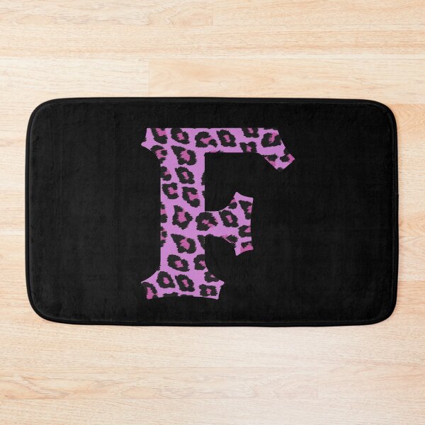 Item preview, Purple Letter F Leopard Cheetah Monogram Initial designed and sold by SqueakyRicardo.