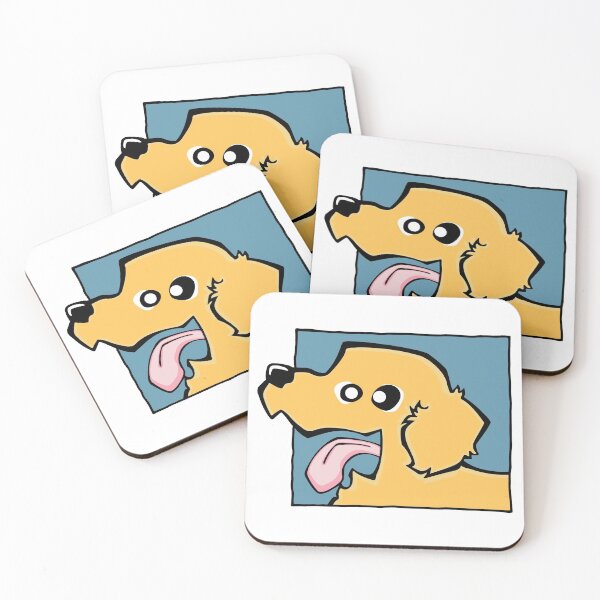Item preview, Golden Retriever - Light Golden (Face) WHITE BG designed and sold by TheChicken.