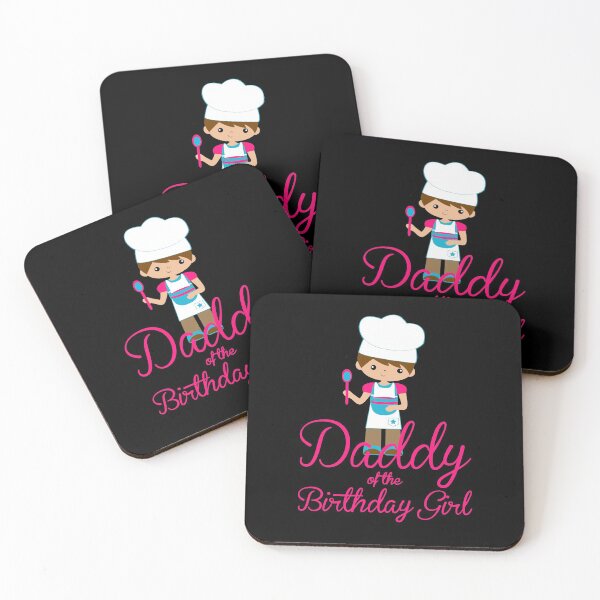 Item preview, Daddy of Baking Birthday Girl Pink T-Shirt Tee Bday designed and sold by ArtikIceTees.