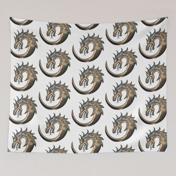 Item preview, Dragon Tribal Emblem Medallion designed and sold by Rickann.
