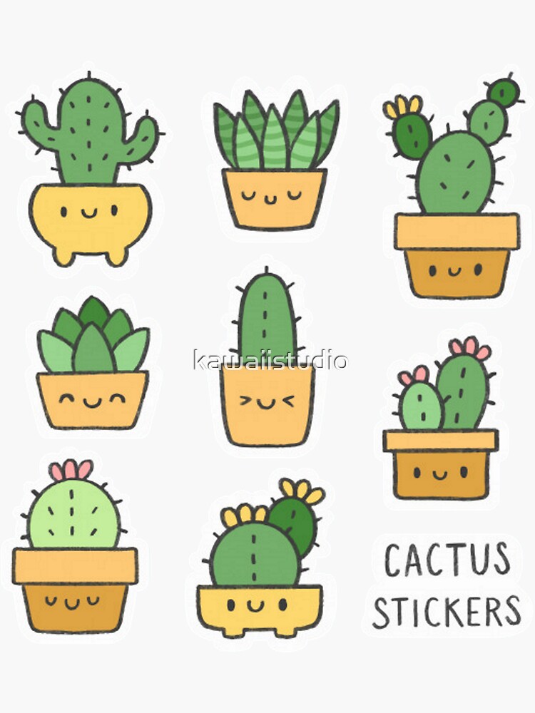 Succulents Sticker for Sale by katherineblower