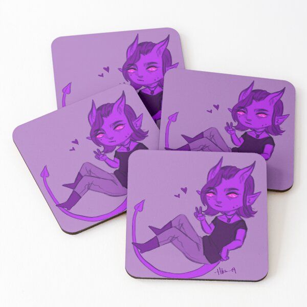 Item preview, Tiefling designed and sold by hannpaints.