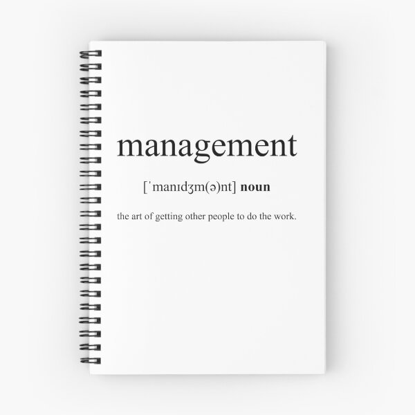 Item preview, Management Definition | Dictionary Collection designed and sold by Designschmiede.