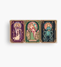 Video Game Nouveau Canvas Print