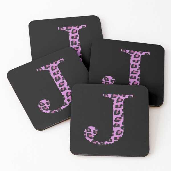 Item preview, Purple Letter J Leopard Cheetah Monogram Initial designed and sold by SqueakyRicardo.