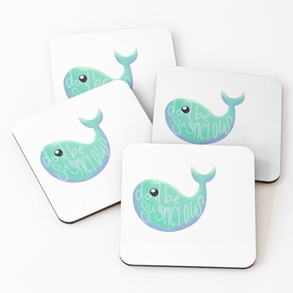 Item preview, Don’t be Suspicious Whale designed and sold by ThatAesthetic.