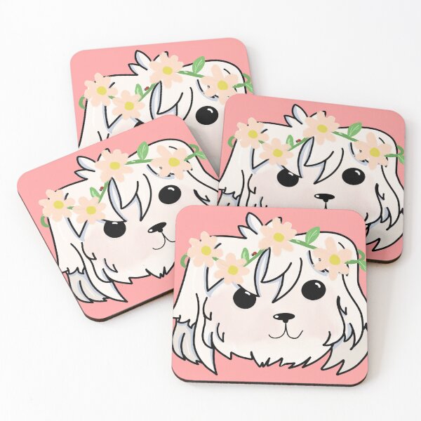 Item preview, Flower Crown Dog designed and sold by mudtothemoon.