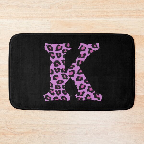 Item preview, Purple Letter K Leopard Cheetah Monogram Initial designed and sold by SqueakyRicardo.