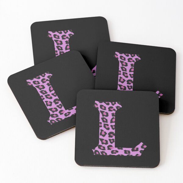 Item preview, Purple Letter L Leopard Cheetah Monogram Initial designed and sold by SqueakyRicardo.