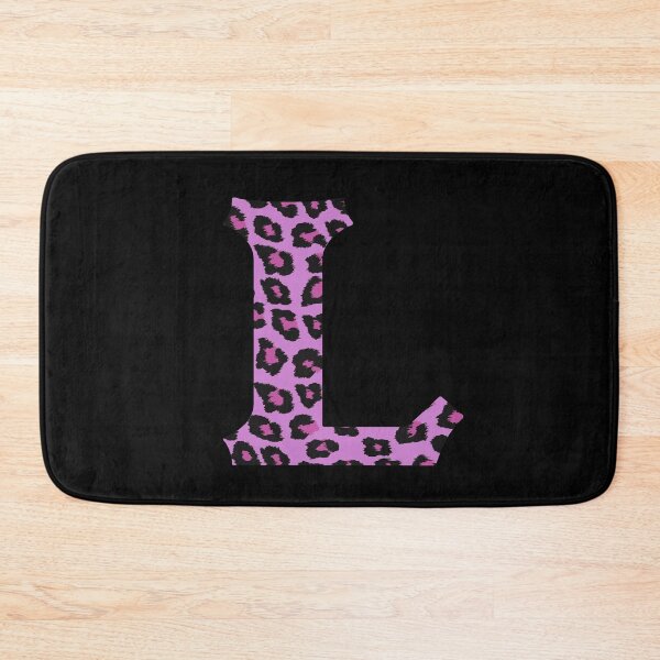 Item preview, Purple Letter L Leopard Cheetah Monogram Initial designed and sold by SqueakyRicardo.