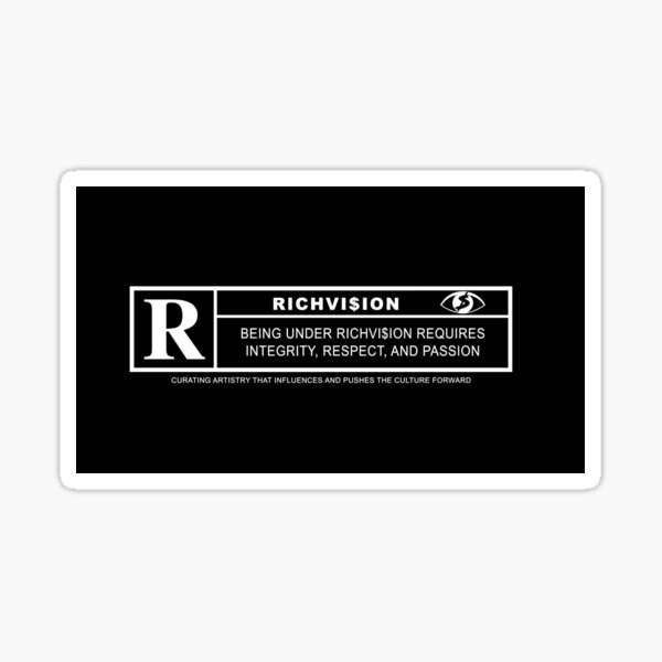 Rated R Stickers Redbubble