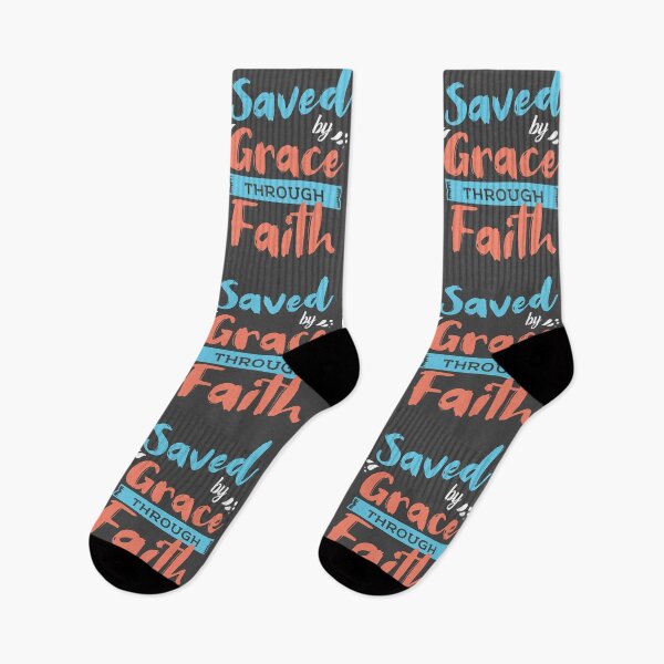 Item preview, Christian Bible Study Gift Saved by Grace Through Faith designed and sold by Maljonic.