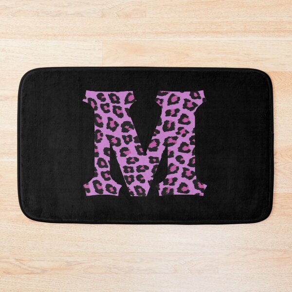 Item preview, Purple Letter M Leopard Cheetah Monogram Initial designed and sold by SqueakyRicardo.