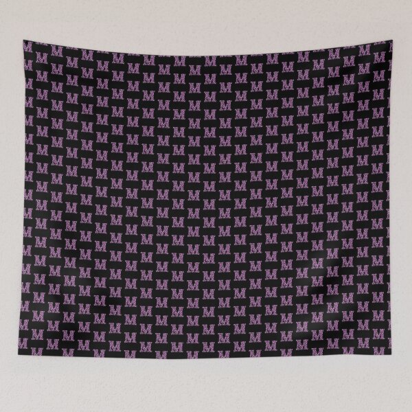 Item preview, Purple Letter M Leopard Cheetah Monogram Initial designed and sold by SqueakyRicardo.