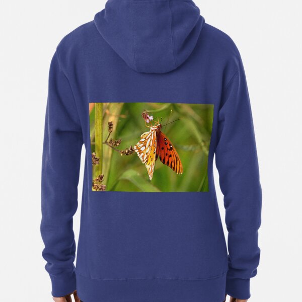 Winter Butterfly Pullover Hoodie