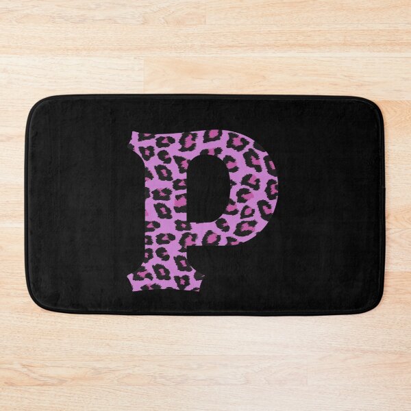 Item preview, Purple Letter P Leopard Cheetah Monogram Initial designed and sold by SqueakyRicardo.