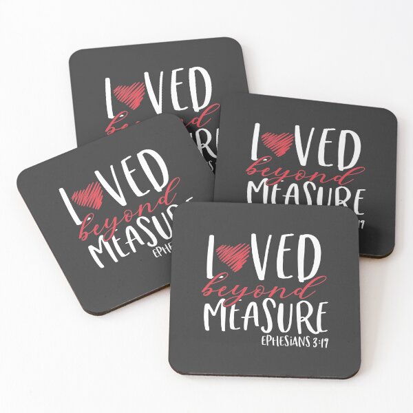 Item preview, Christian Bible Study Gift Loved Beyond Measure Ephesians 3:19 designed and sold by Maljonic.