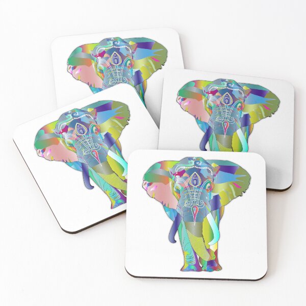 Item preview, Colorful Elephant designed and sold by Rickann.