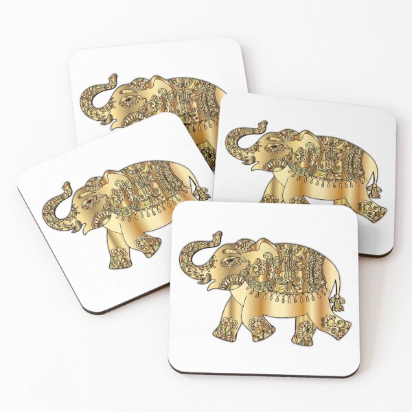 Item preview, Magical Golden Elephant designed and sold by Rickann.