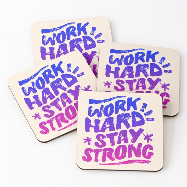 Item preview, Work Hard, Stay Strong designed and sold by trueblue0036.