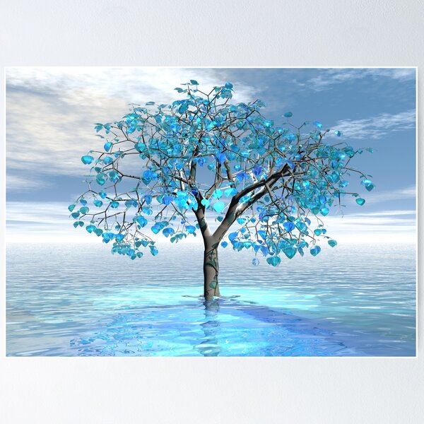Item preview, Crystal Blue Tree designed and sold by Icarusismart.