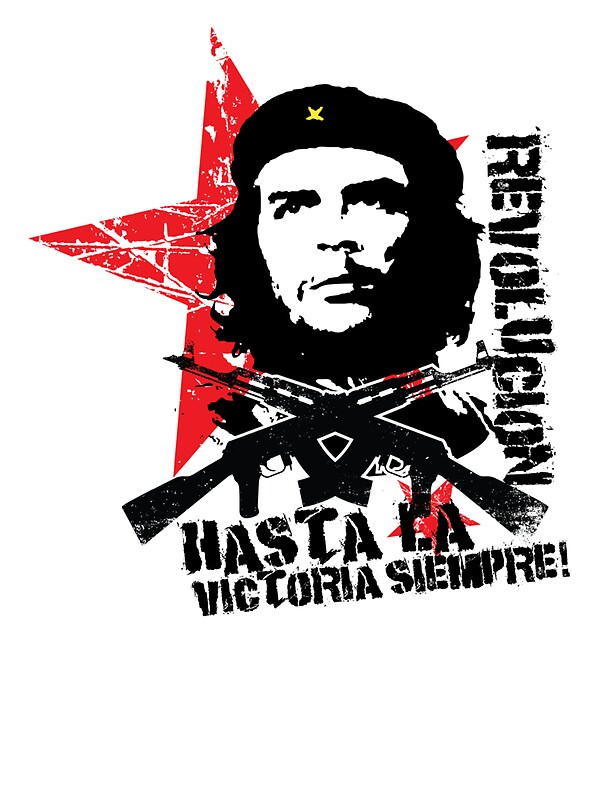  Hasta La Victoria Siempre  Che Guevara T Shirt 
