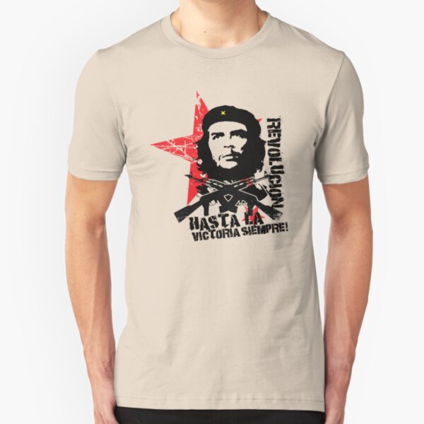 Hasta La Victoria Siempre! - Che Guevara T-Shirt Slim Fit T-Shirt