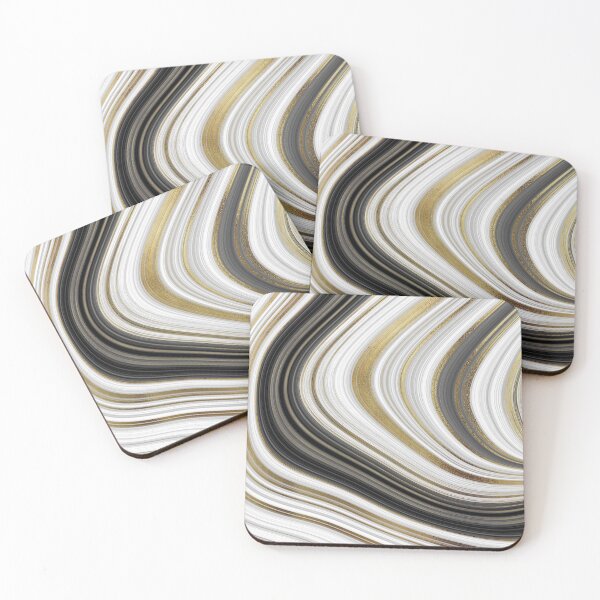 Item preview, Agate Iphone Case - White/Black/Gold designed and sold by GwenAguilar.