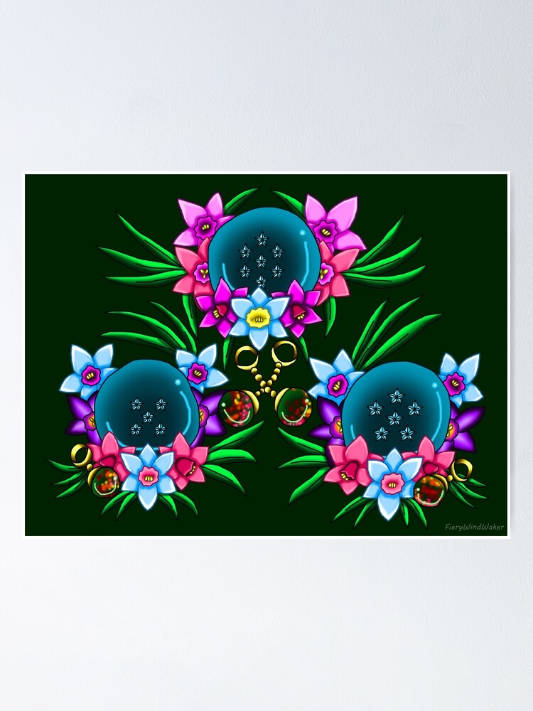 March Birthstone Dragonballs 18 Poster By Fierywindwaker Redbubble