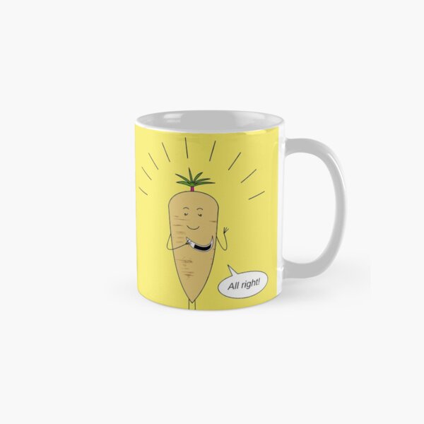 Penny the Carrot is now a parsnip Classic Mug