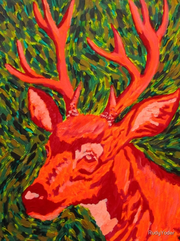 Thumbnail 4 of 4, iPhone Case, Dear Camo designed and sold by RudyYoder.