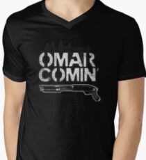 Omar Comin' Men's V-Neck T-Shirt