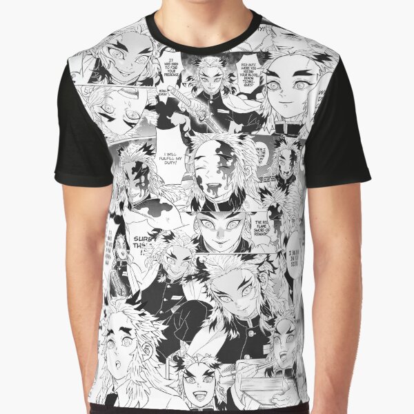 Rengoku Aniki Collage (Demon Slayer) Graphic T-Shirt
