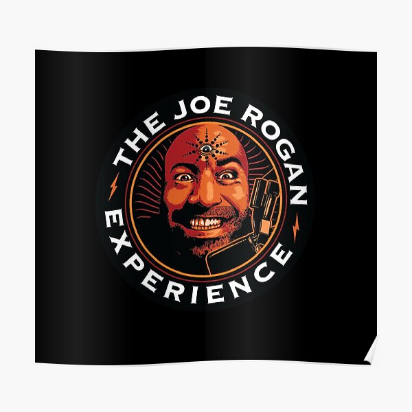 Joe Rogan Experience Poster Minimalist JRE Print A2 Size